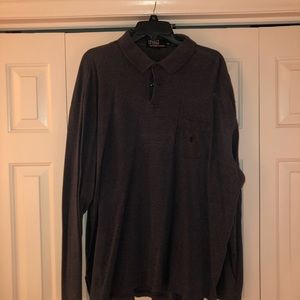 Men’s long sleeve Polo XX